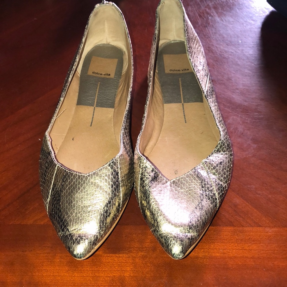Prwnd Dolce Vita Pavarotti skimmers sz 9.5